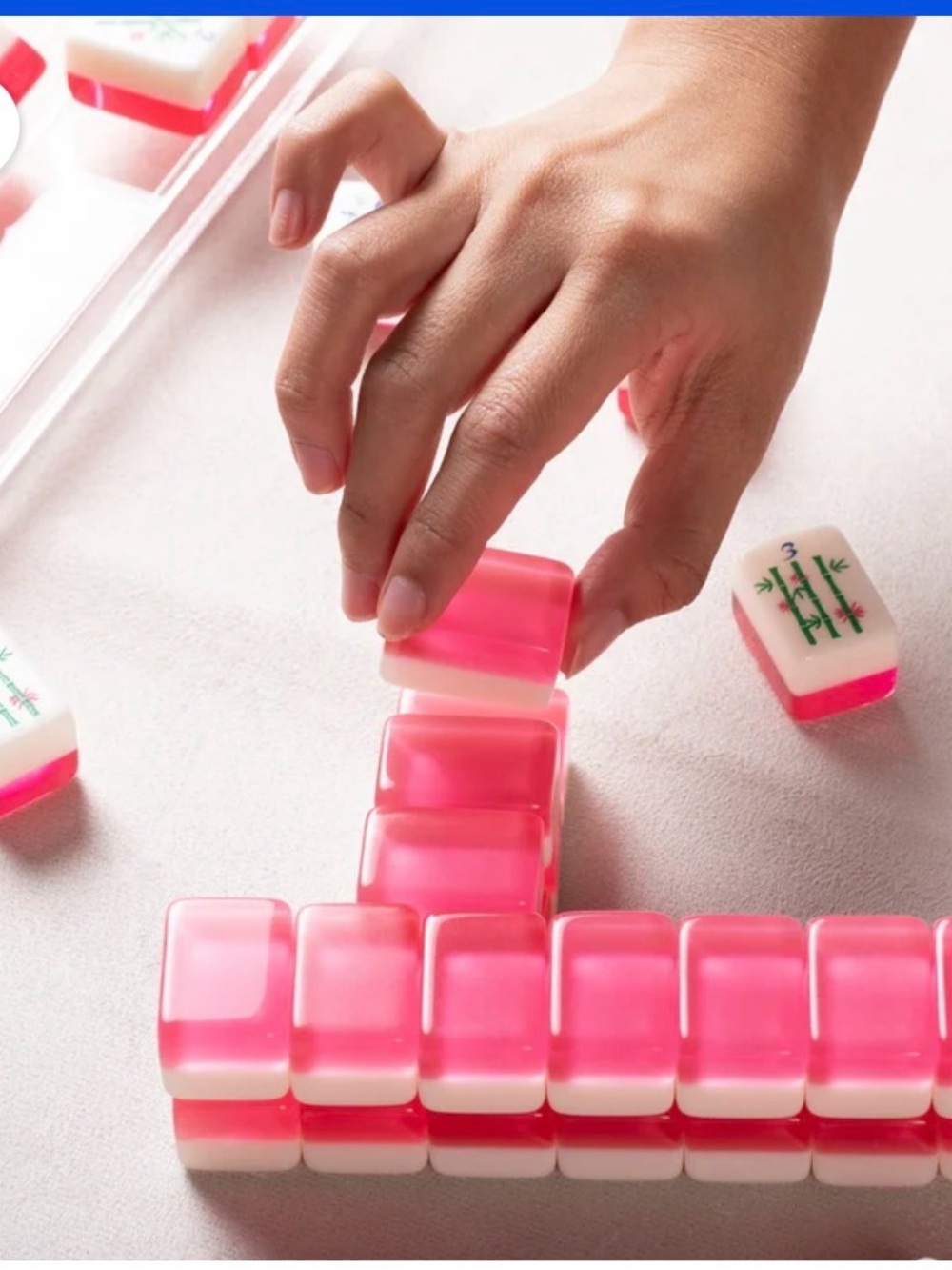 Limited Edition Blooming Tiles Mahjong Set from Sam’s Club - Picture 2 of 5